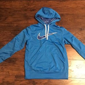 Blue nike hoodie
